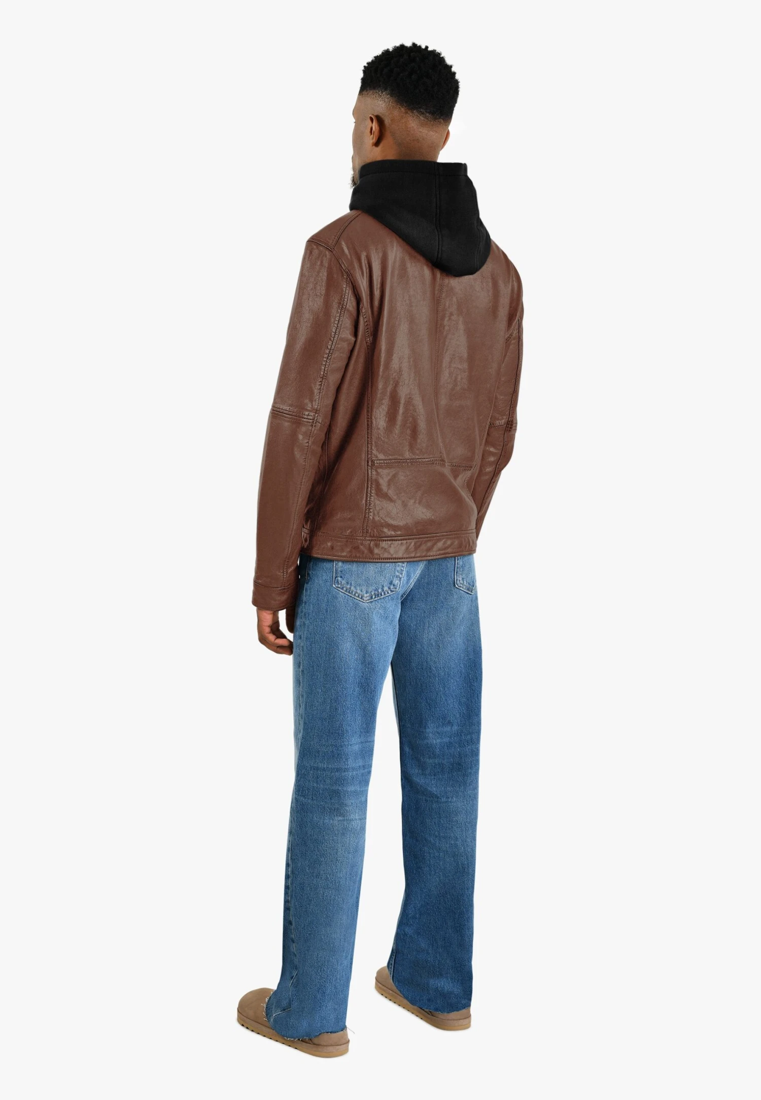 Oakwood Kingsley - Leren Jas - Brown 5 Oakwood Kingsley - Leren Jas - Brown - Afbeelding 3