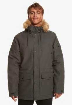 Quiksilver Trip - Résistante- Parka - Grey