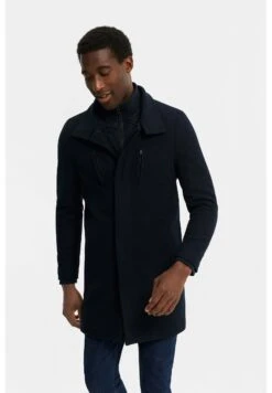 WE FASHION Mantel - Dark Blue -Jack and Jones Verkoopwinkel 1d707b2b80d24f51b432bc64a7dcc758