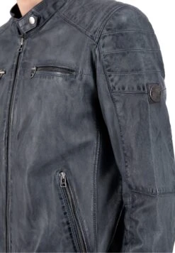 Mason - Leren Jas - Antra Gray -Jack and Jones Verkoopwinkel 1dc82ea0a9f347b6970adfec4eb90313