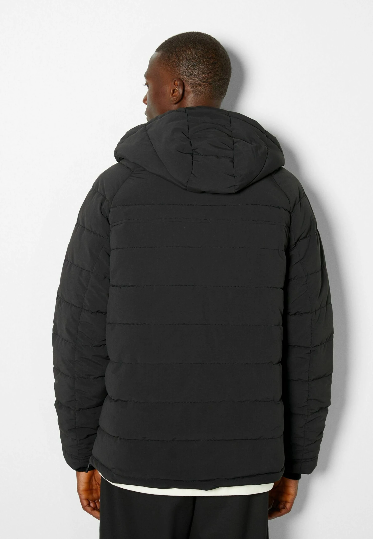 BERSHKA Pouch Pocket - Outdoorjas - Black 5 BERSHKA Pouch Pocket - Outdoorjas - Black - Afbeelding 3