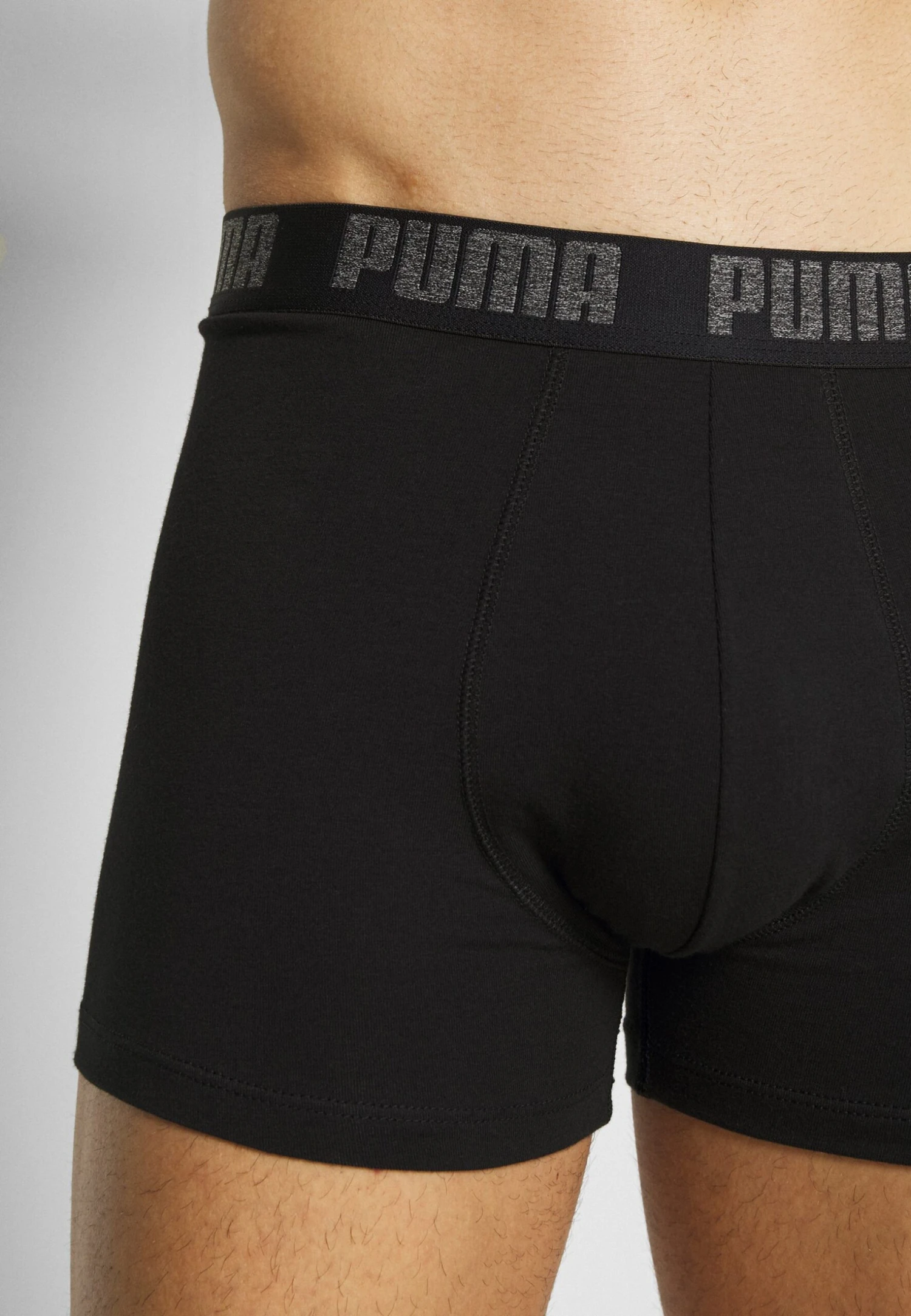 Puma Basic 6 Pack - Onderbroeken - Black/Black 6 Puma Basic 6 Pack - Onderbroeken - Black/Black - Afbeelding 4