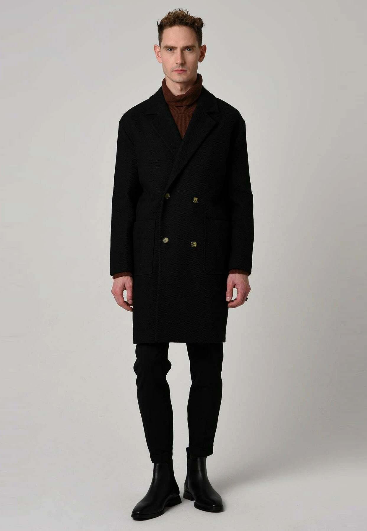 Mantel - Black 4 Mantel - Black - Afbeelding 2