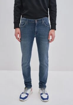 BIG STAR Jeffray - Jeans Skinny Fit - Graublau