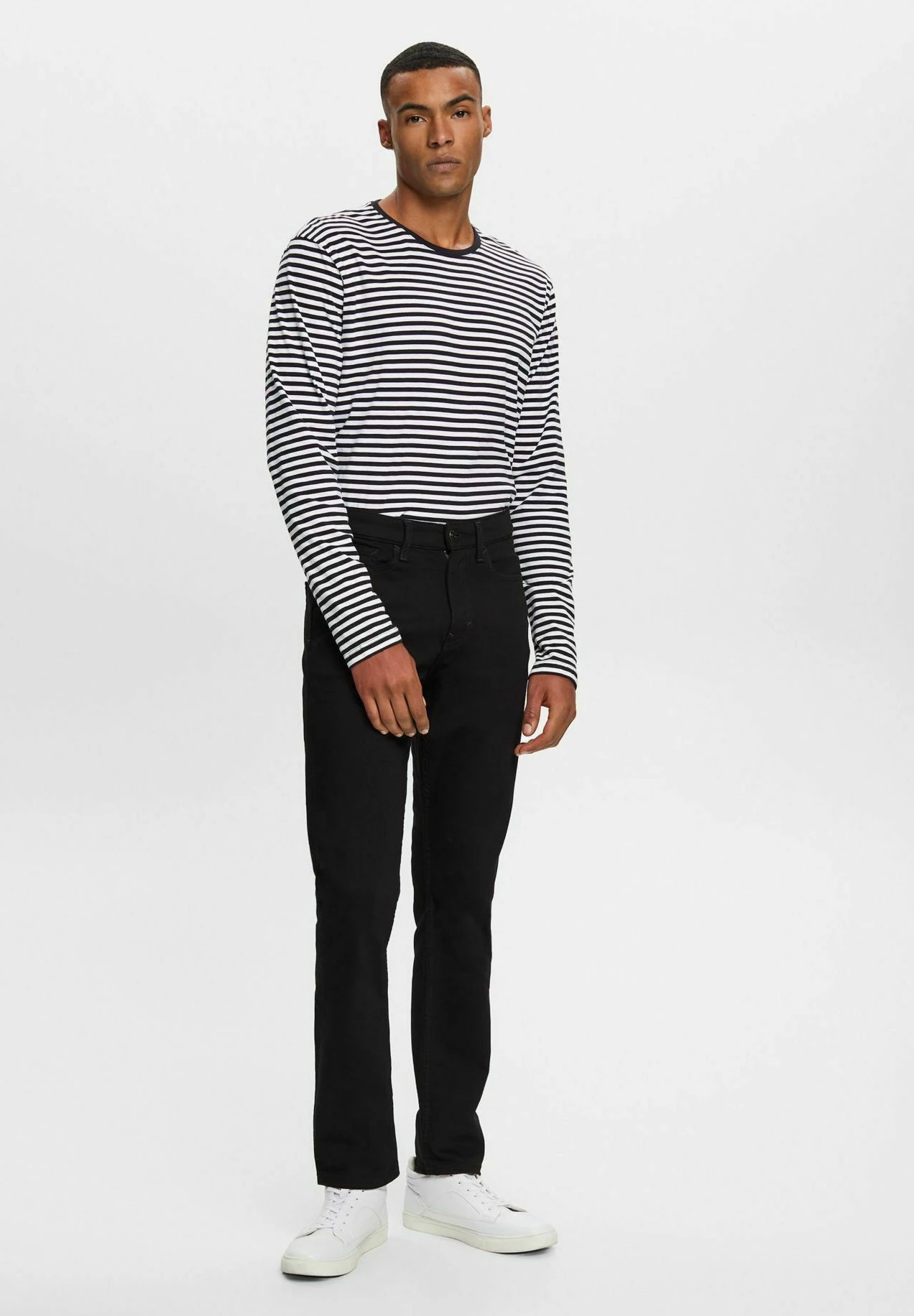 ESPRIT Straight Leg Jeans - Black Rinse 7 ESPRIT Straight Leg Jeans - Black Rinse - Afbeelding 5