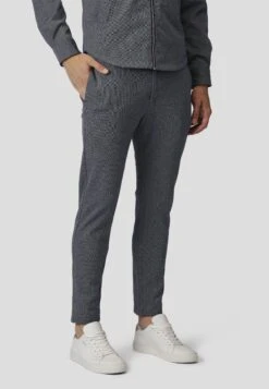 Milano- Chino - Denim Melange