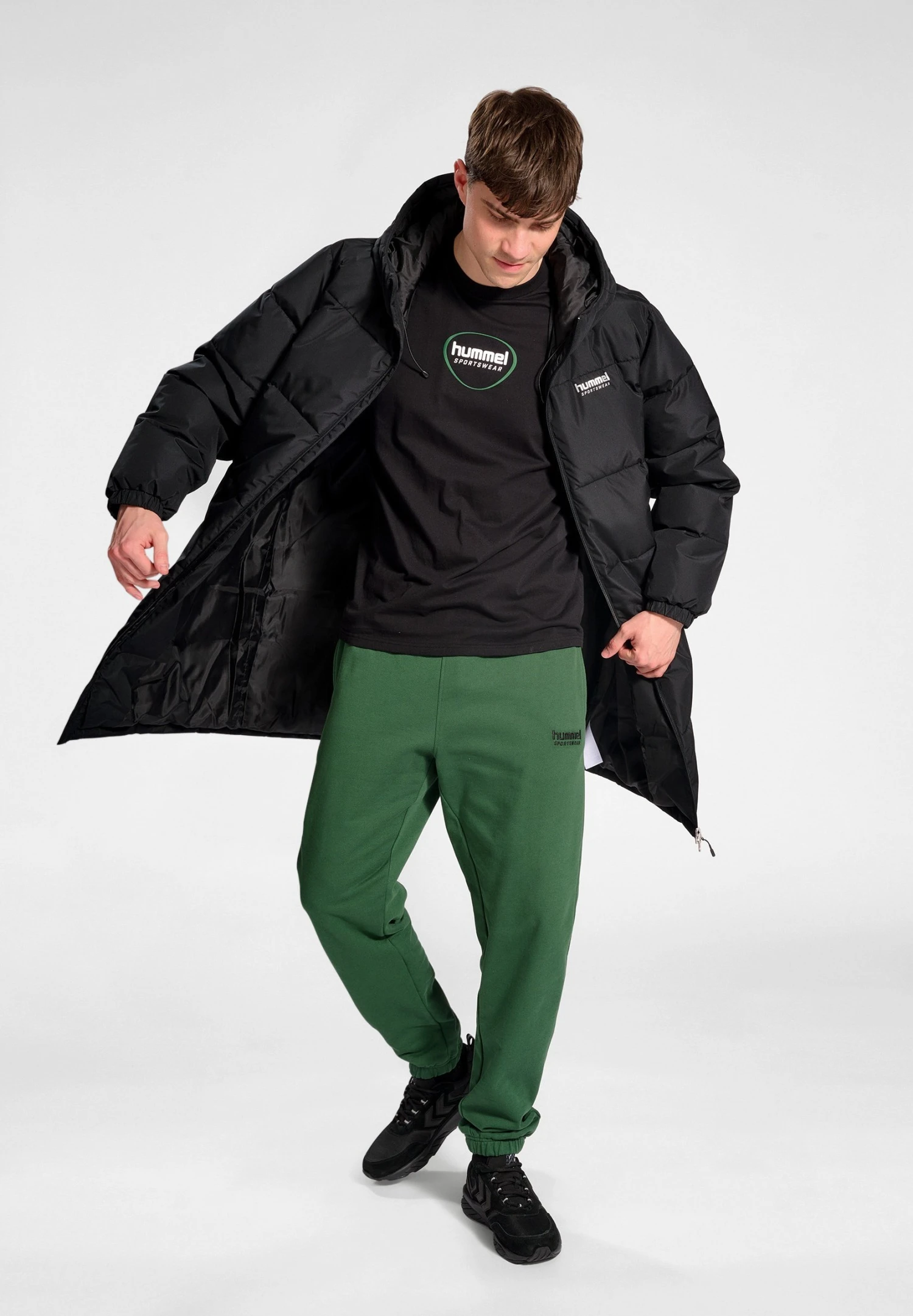 Hummel Lgc Robert Long Puff - Winterjas - Black 4 Hummel Lgc Robert Long Puff - Winterjas - Black - Afbeelding 2