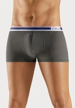 S.Oliver 3 Pack Hipster - Onderbroeken - Lime Olivgrün Schwarz-Grau-Bedruckt -Jack and Jones Verkoopwinkel 1fbe0faf52a1468eb50e610c86b3bb83