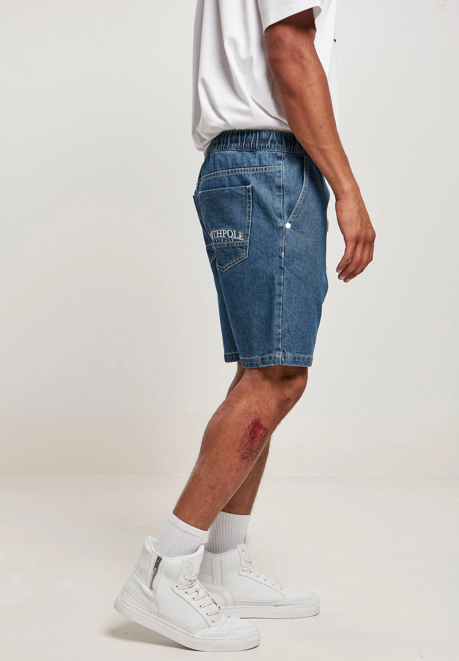 Southpole Jeansshort - Darkblue Washed 6 Southpole Jeansshort - Darkblue Washed - Afbeelding 4