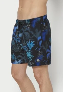Koroshi Zwemshorts - Black/Blue/White -Jack and Jones Verkoopwinkel 20682be3b792457c9b7cc725f19d8d60