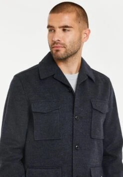 Threadbare Shacket Pocket Petty Luxe - Lichte Jas - Navy Marl 10 Threadbare Shacket Pocket Petty Luxe - Lichte Jas - Navy Marl -Jack and Jones Verkoopwinkel 20912975c0c247eabf5676cbf0572144