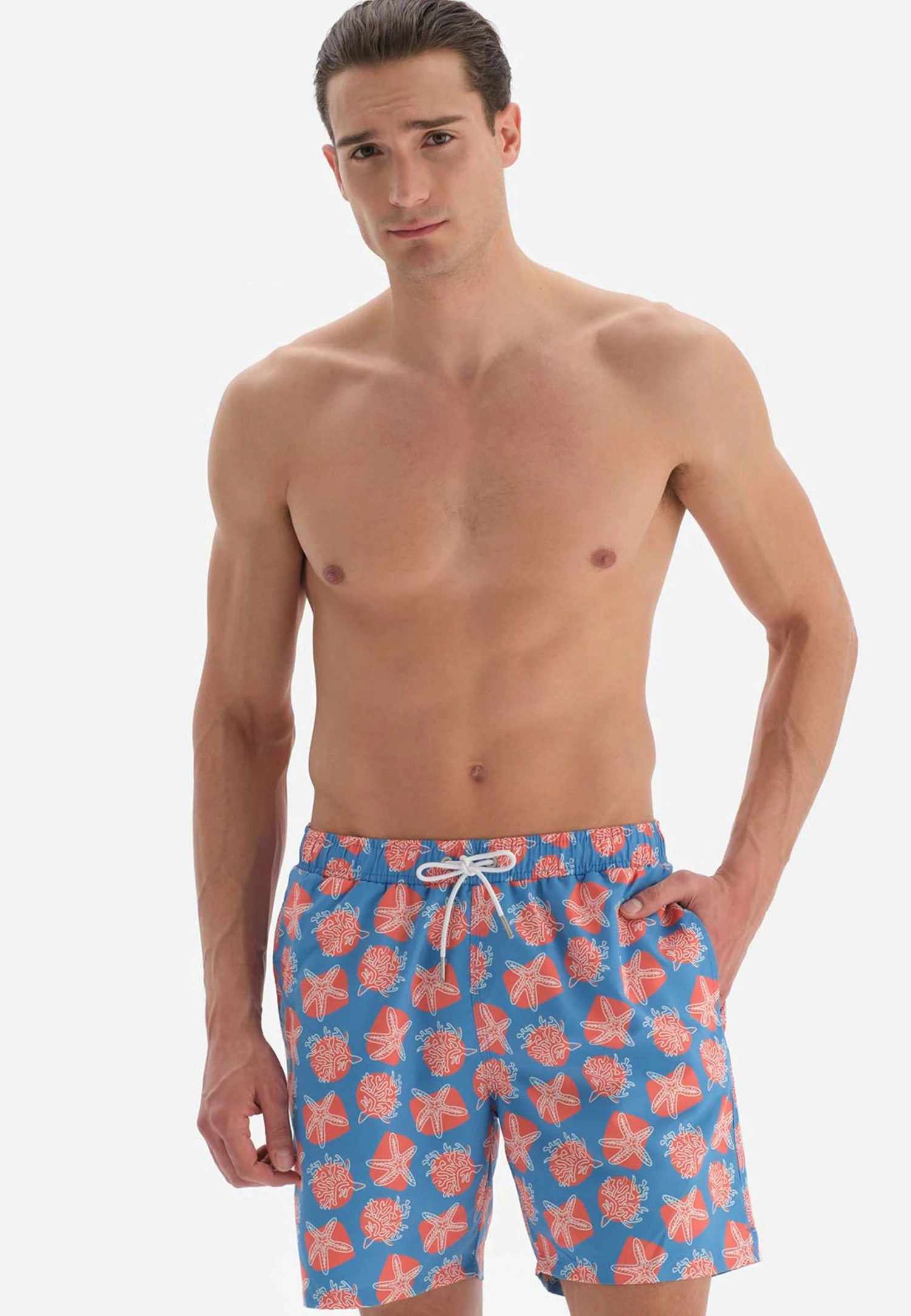 Nautical- Zwemshorts - Blue 4 Nautical- Zwemshorts - Blue - Afbeelding 2