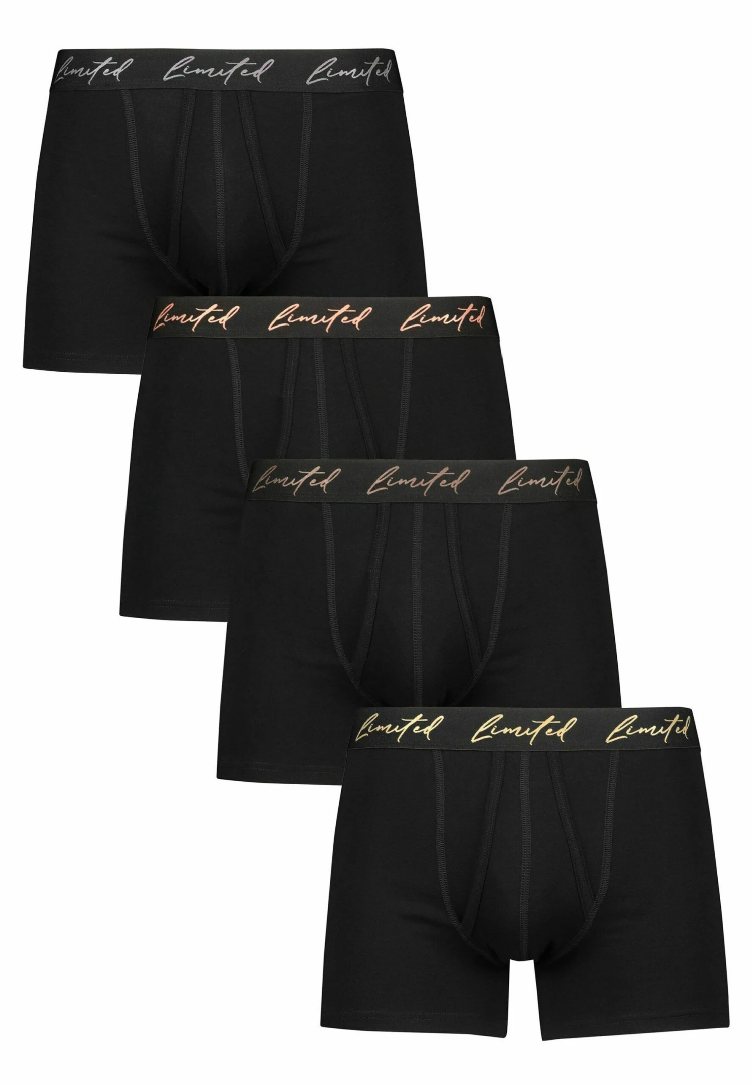 Next Four Pack - Onderbroeken - Black Limited Waistband 3 Next Four Pack - Onderbroeken - Black Limited Waistband