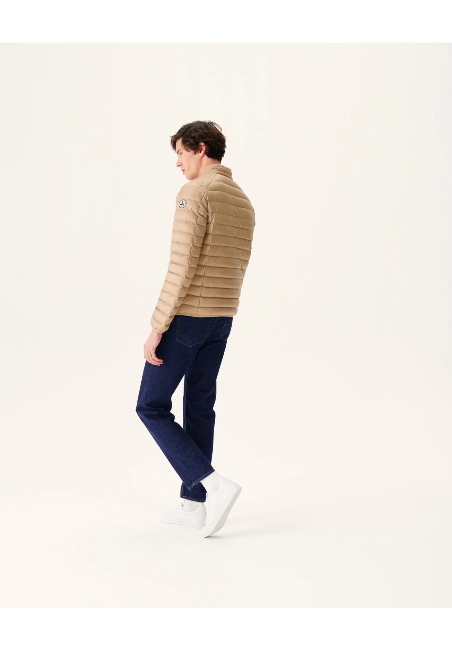 JOTT Mat - Gewatteerde Jas - Beige 5 JOTT Mat - Gewatteerde Jas - Beige - Afbeelding 3