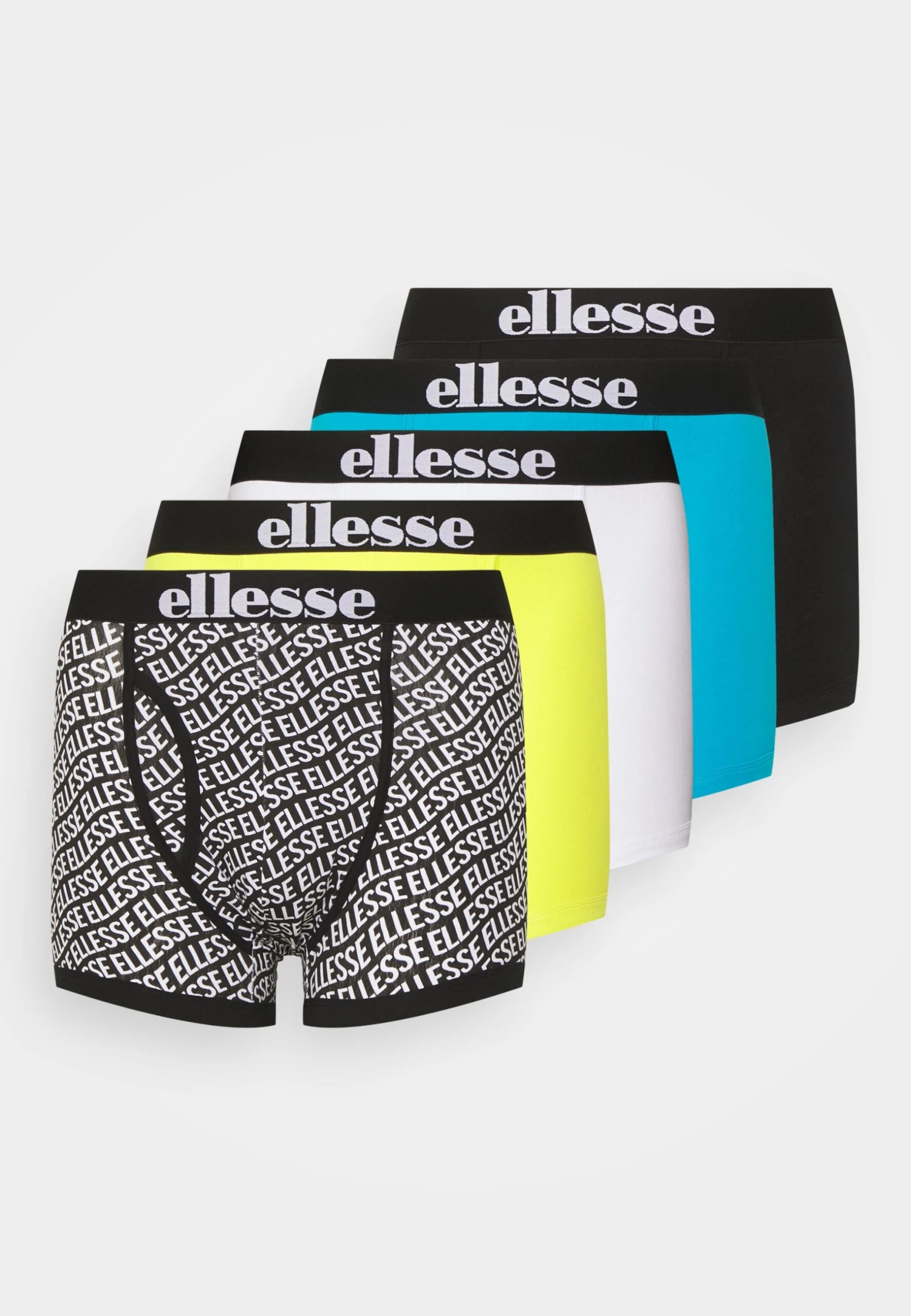 Ellesse Arita 5 Pack - Onderbroeken - Blue/Black 3 Ellesse Arita 5 Pack - Onderbroeken - Blue/Black