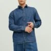 Jack & Jones Henry - Overhemd - Blue Denim -Jack and Jones Verkoopwinkel 2199d8eff5354f7e91d3311a27695a19
