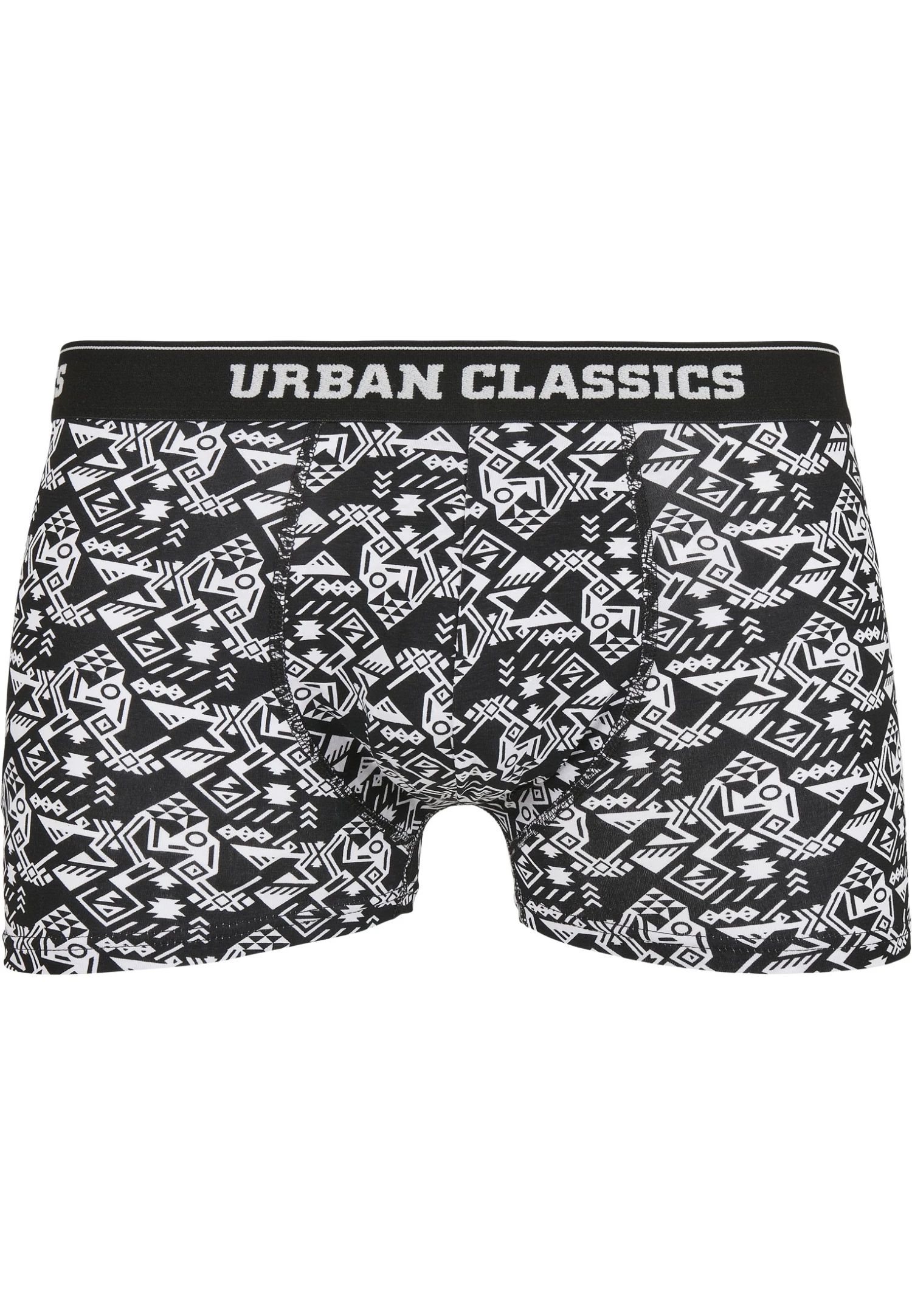 URBAN CLASSICS 2-Pack - Boxershort - Detail Aop Black 4 URBAN CLASSICS 2-Pack - Boxershort - Detail Aop Black - Afbeelding 2