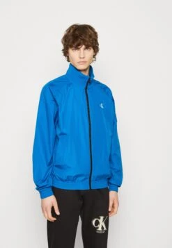 Calvin Klein Jeans Unpadded Harrington Jacket - Regenjas - Tarps Blue