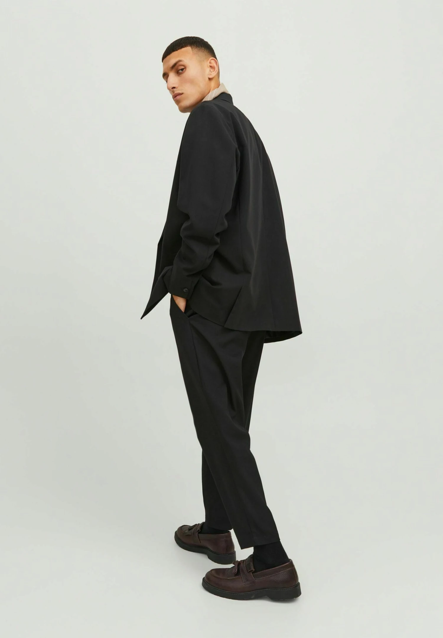 JACK&JONES Premium Jpstkarl Jjreese Tapered - Chino - Black 5 JACK&JONES Premium Jpstkarl Jjreese Tapered - Chino - Black - Afbeelding 3