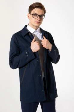 Bolivar - Halflange Jas - Navy -Jack and Jones Verkoopwinkel 234b3a989f2f48039107d0171ad3b035