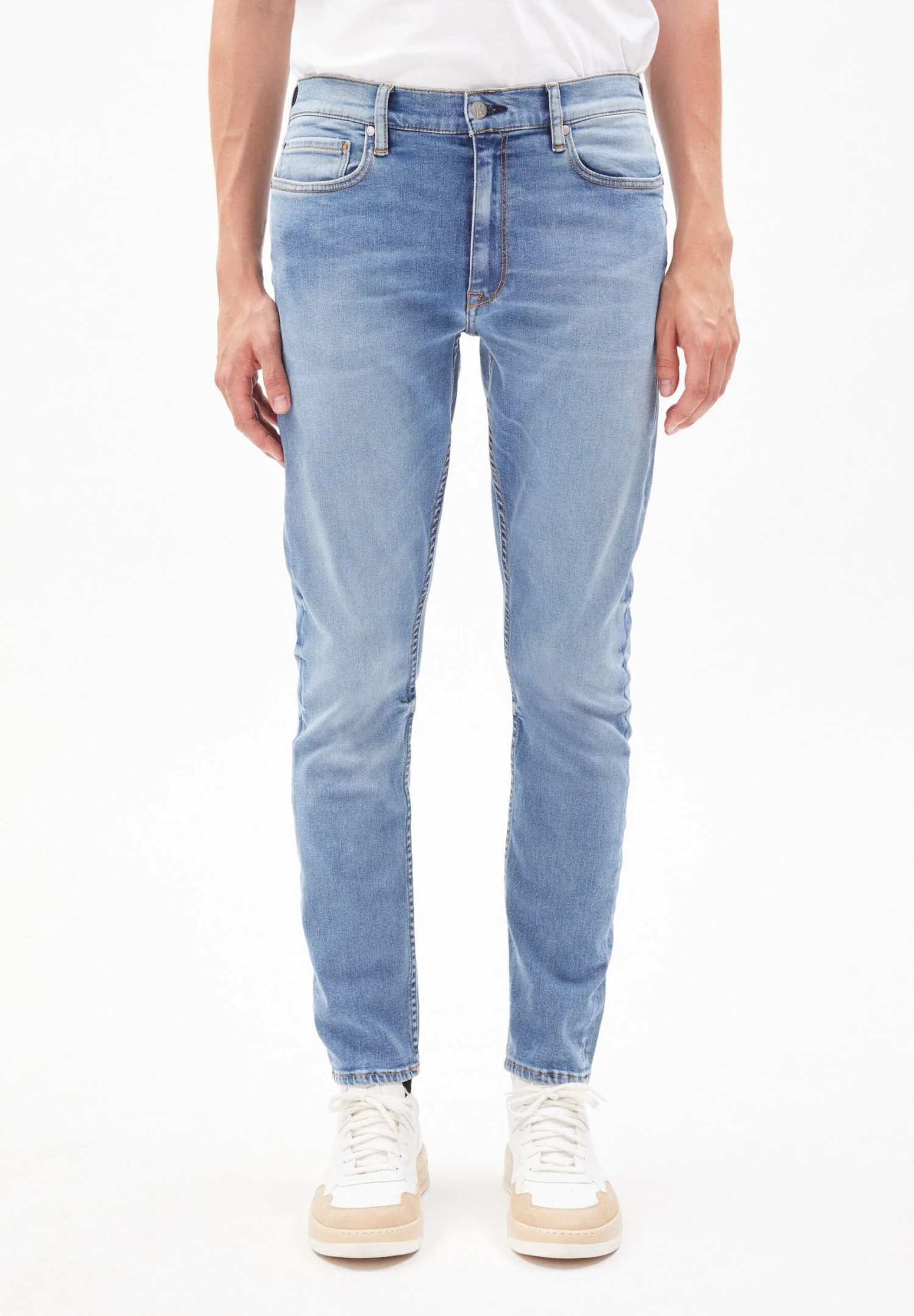 Armedangels Jaari X Stretch - Slim Fit Jeans - Windy Blue 3 Armedangels Jaari X Stretch - Slim Fit Jeans - Windy Blue