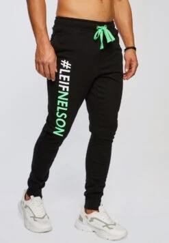 Gym - Trainingsbroek - Schwarz Grün -Jack and Jones Verkoopwinkel 2424f7553ed74693a525572ffa84cd2f