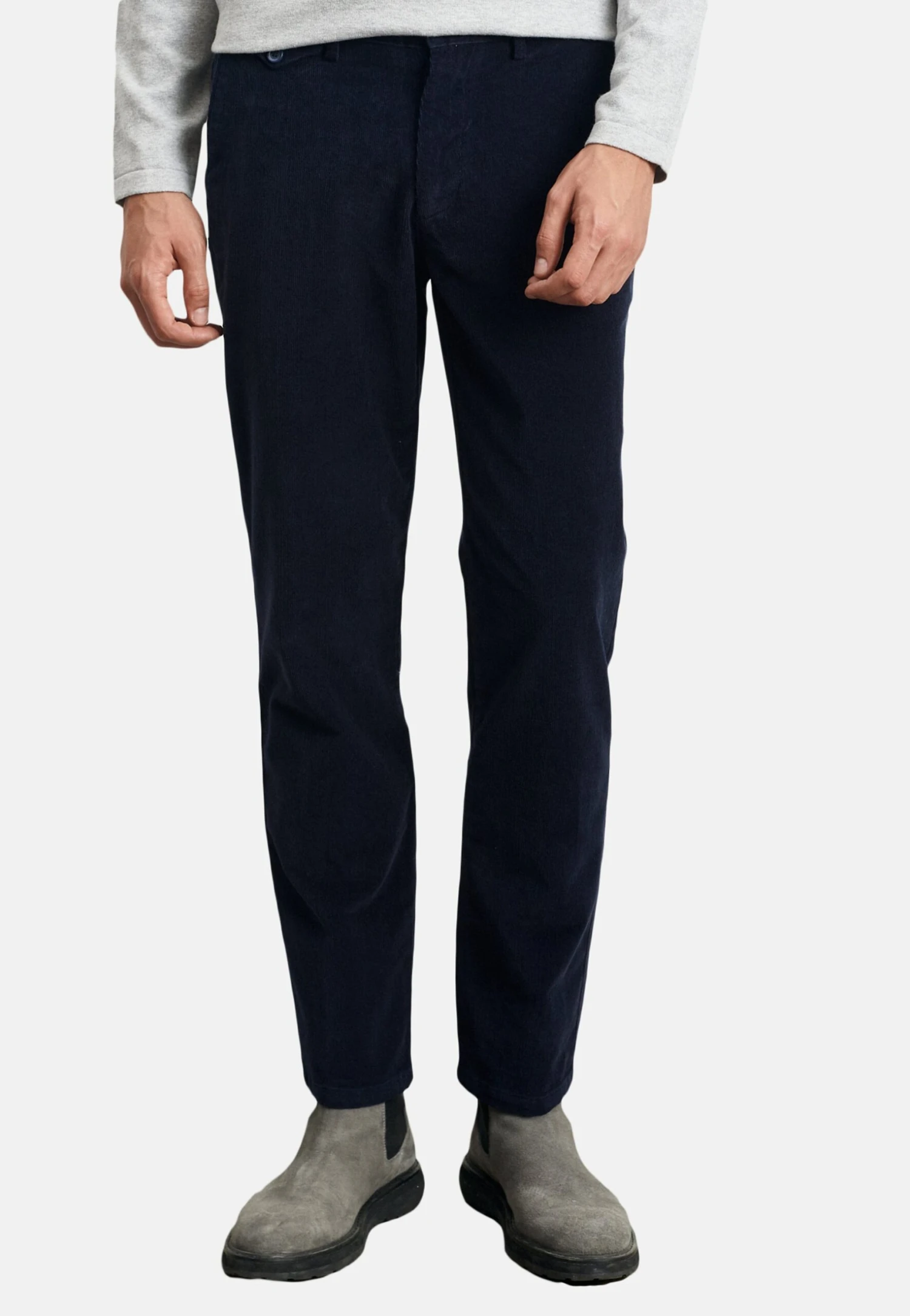Comfort Fit Side Pocket- Broek - Navy Blue 3 Comfort Fit Side Pocket- Broek - Navy Blue