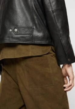 Frankie - Leren Jas - Black -Jack and Jones Verkoopwinkel 247d2b1160994381adeb4547ce31b618