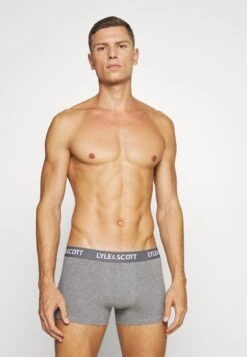 Lyle & Scott Barclay 3 Pack - Onderbroeken - Black/Grey Marl/Bright White -Jack and Jones Verkoopwinkel 24ad226491ee4d72a6282581213bdd86