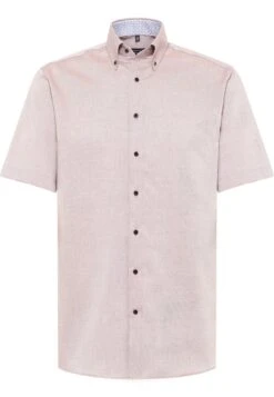 Eterna Unifarbenes Oxford Kurzarm Modern Fit - Overhemd - Beige -Jack and Jones Verkoopwinkel 24ecded5478b437397bcbaea401a2504