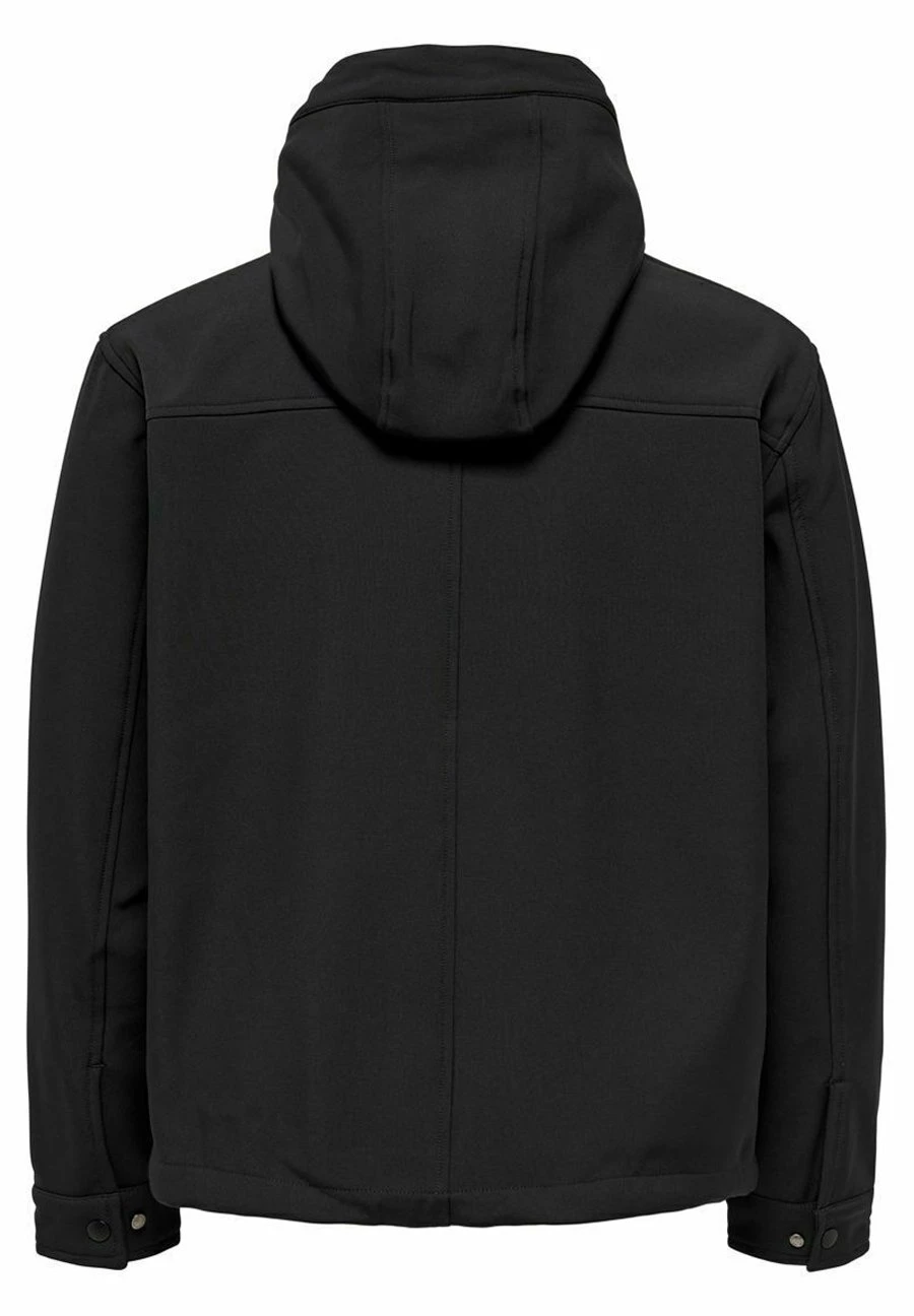 Only & Sons Onsaslan - Lichte Jas - Black 10 Only & Sons Onsaslan - Lichte Jas - Black - Afbeelding 8