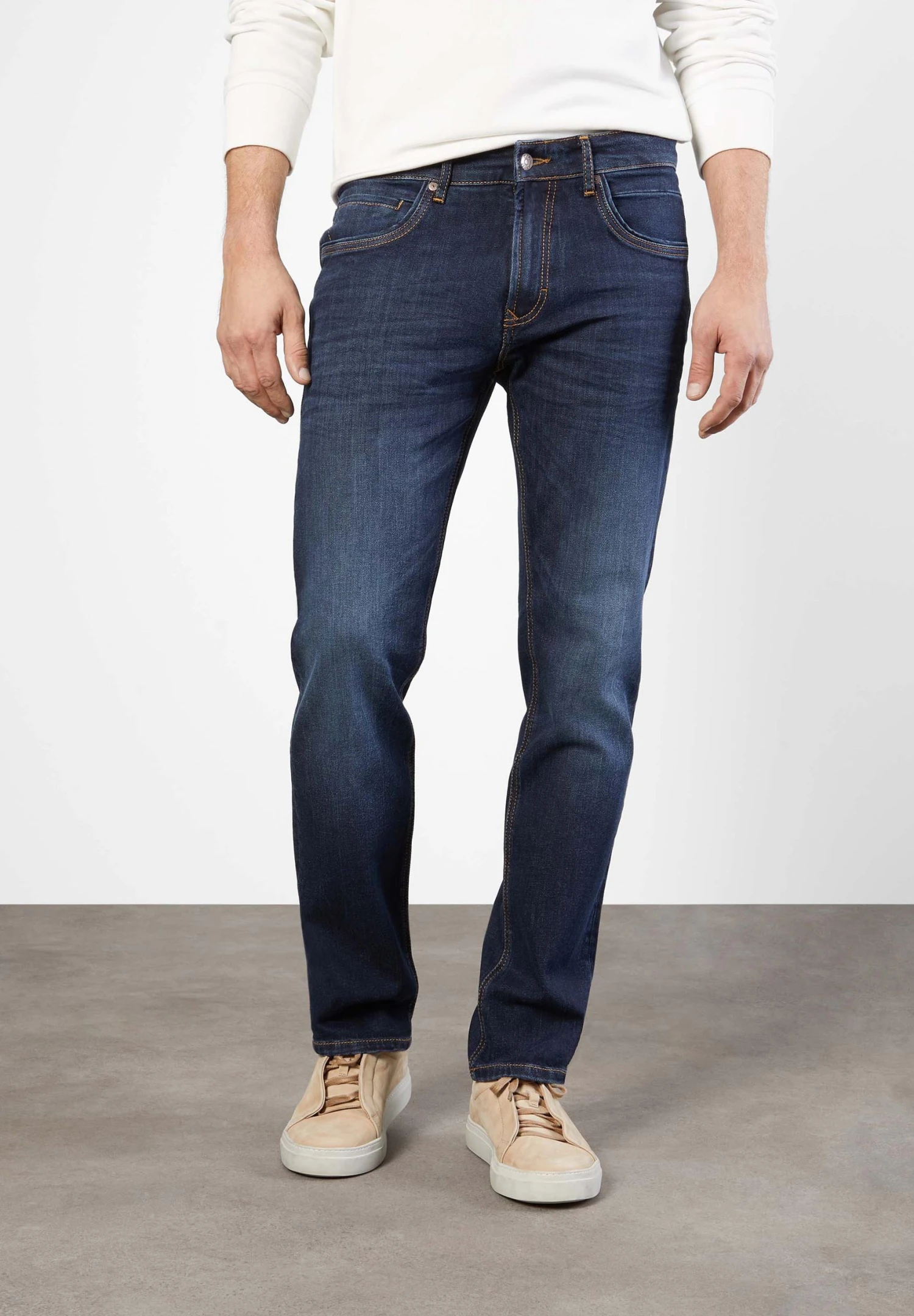 Arne - Slim Fit Jeans - Dark Blue 3 Arne - Slim Fit Jeans - Dark Blue
