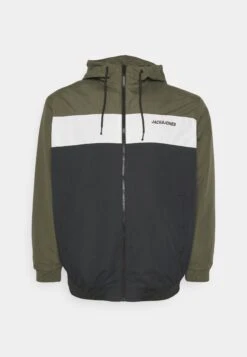Jack & Jones Jjerush Hood - Windjack - Forest Night -Jack and Jones Verkoopwinkel 265925c57b034d0e83701898836814f6
