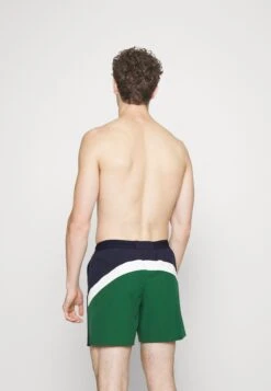 Lacoste Yun - Zwemshorts - Navy Blue/Green Flour -Jack and Jones Verkoopwinkel 2684ad9e12d54d42b45559e2cae46abc