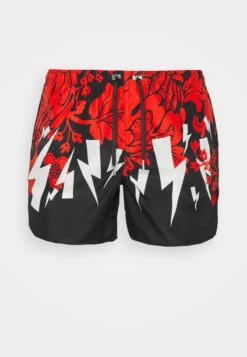 Neil Barrett Slim Havaiianas Bolts Swim- Zwemshorts - Black/Red -Jack and Jones Verkoopwinkel 26b7f921959244b79be6c64113425bf5