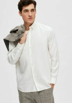 Selected Homme Langarm - Overhemd - Bright White -Jack and Jones Verkoopwinkel 270de1efac0c453a94de77b7efde13dd