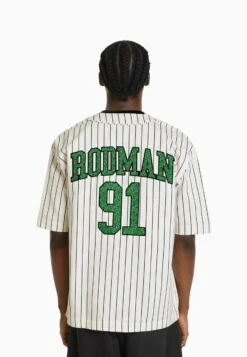 BERSHKA Dennis Rodman XSleeve - Overhemd - White -Jack and Jones Verkoopwinkel 27ff2eb4c296418d91871f984c3443e6