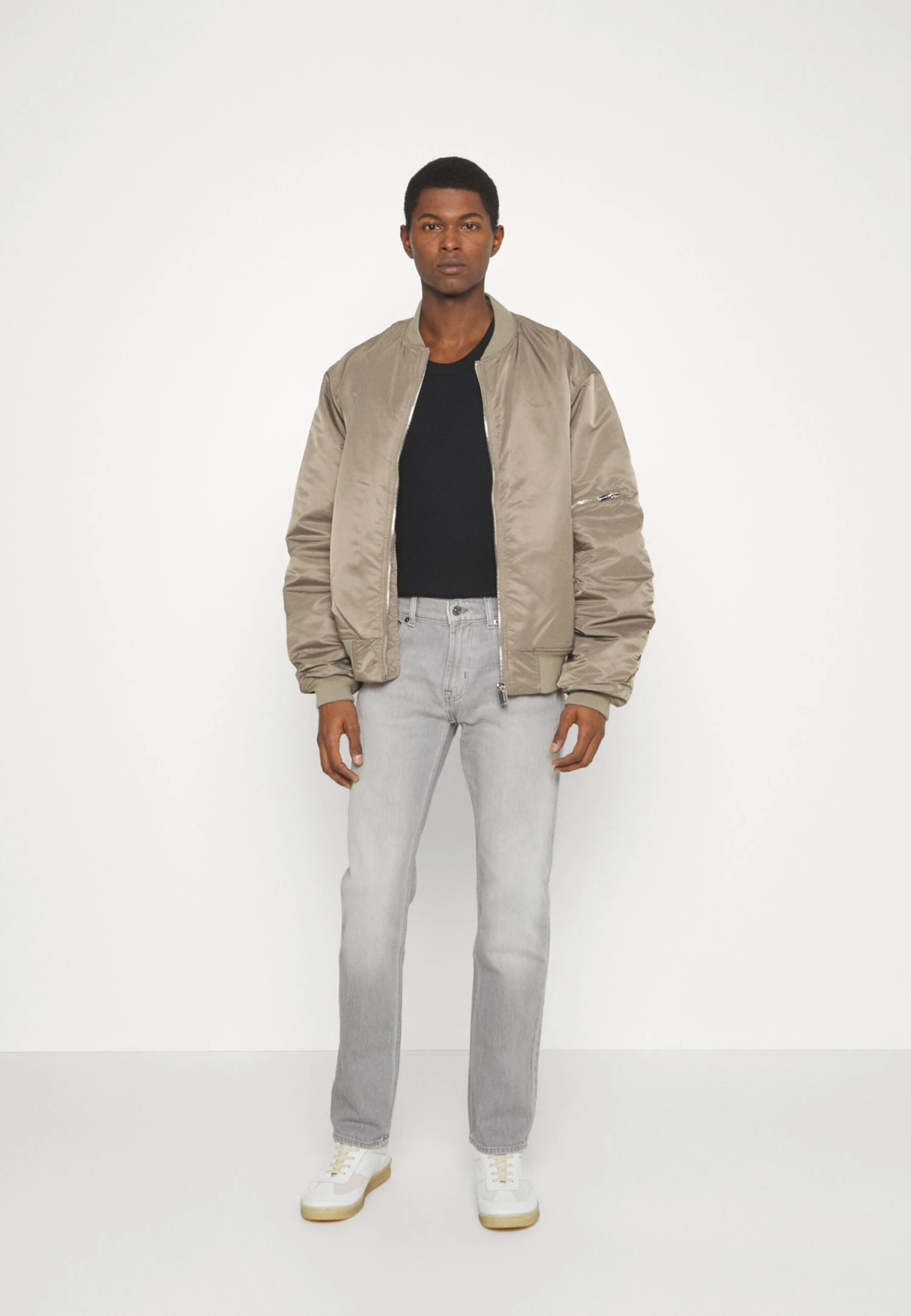 7 For All Mankind The Straight Babble - Straight Leg Jeans - Grey 4 7 For All Mankind The Straight Babble - Straight Leg Jeans - Grey - Afbeelding 2