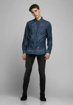 Jack & Jones Liam Original Jos 928 - Slim Fit Jeans - Black Denim 10 Jack & Jones Liam Original Jos 928 - Slim Fit Jeans - Black Denim -Jack and Jones Verkoopwinkel 28b711cf50504126a30fbfdf485b04b4
