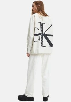 Calvin Klein Jeans Graphic- Overhemd - Eggshell -Jack and Jones Verkoopwinkel 29d057bcc04c41a4b50d2880db8b78e1