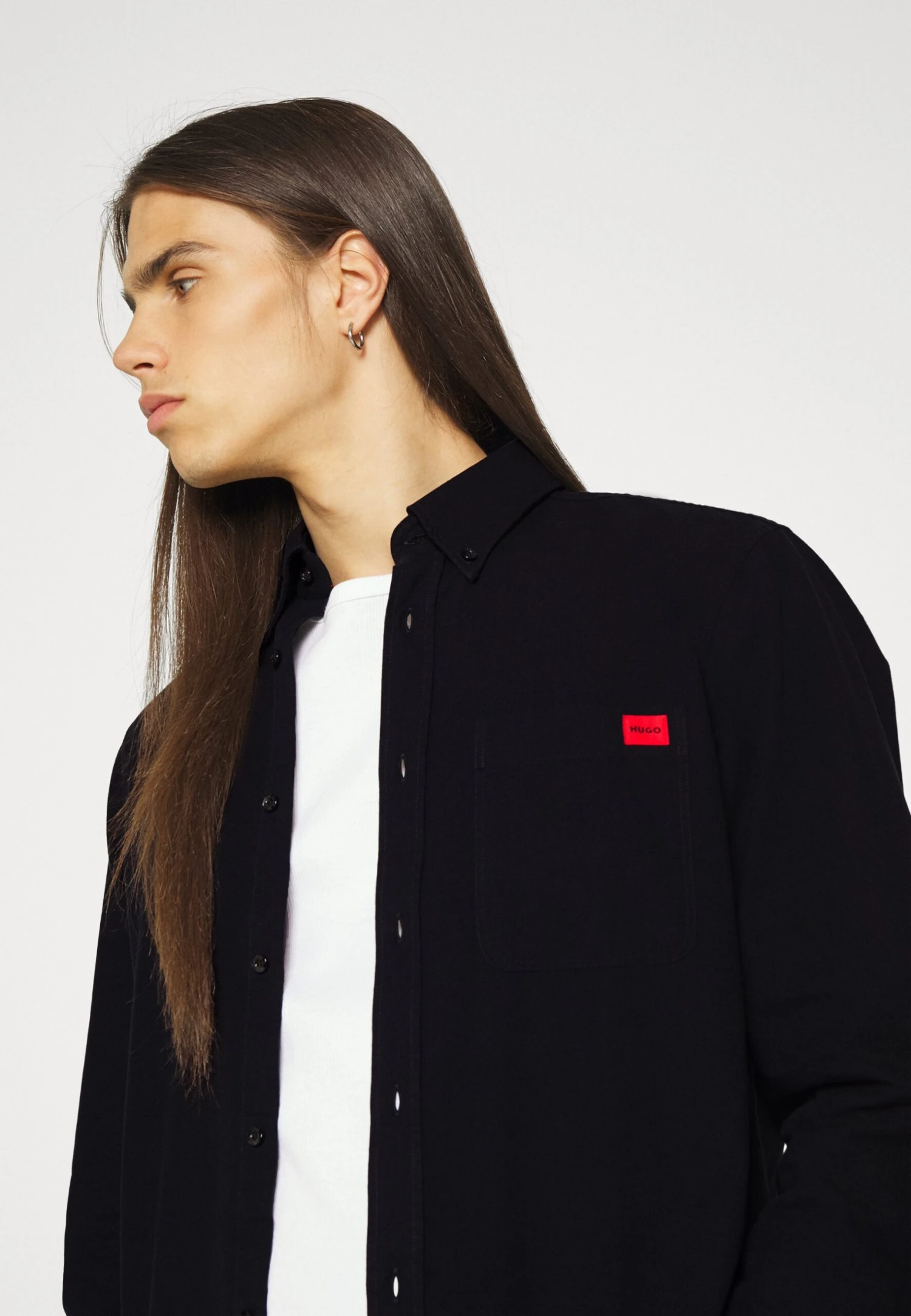 Hugo Evito - Overhemd - Black 6 Hugo Evito - Overhemd - Black - Afbeelding 4