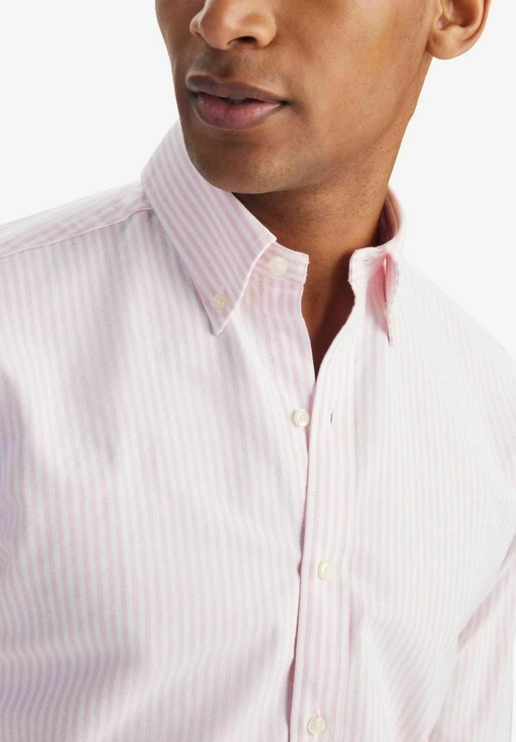 Randiga Oxford - Overhemd - Pink 5 Randiga Oxford - Overhemd - Pink - Afbeelding 3