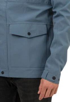 AGU Pocket Urban Outdoor - Parka - Blue Dusty -Jack and Jones Verkoopwinkel 2bb377c812744e25aa211a2a0584a995