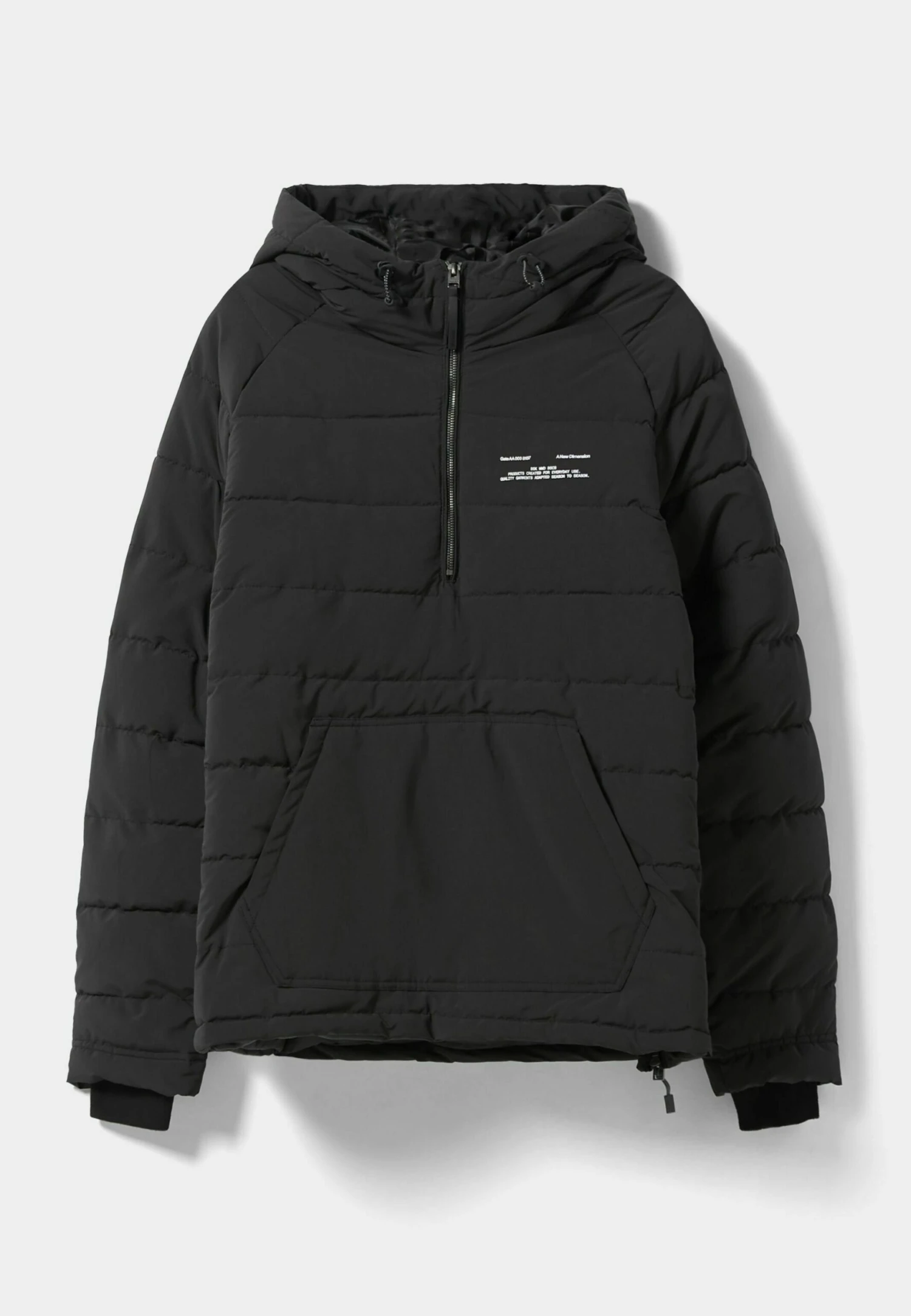 BERSHKA Pouch Pocket - Outdoorjas - Black 7 BERSHKA Pouch Pocket - Outdoorjas - Black - Afbeelding 5