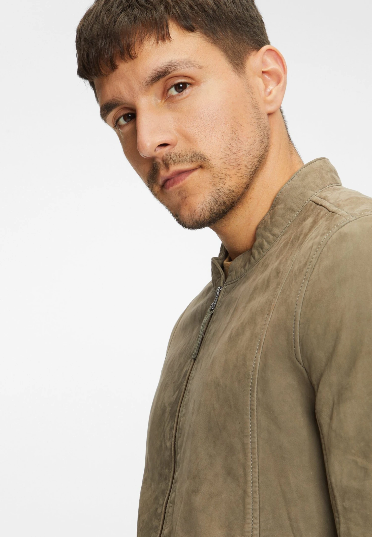 GIPSY Gmberret Lnuv - Leren Jas - Grey Green 6 GIPSY Gmberret Lnuv - Leren Jas - Grey Green - Afbeelding 4