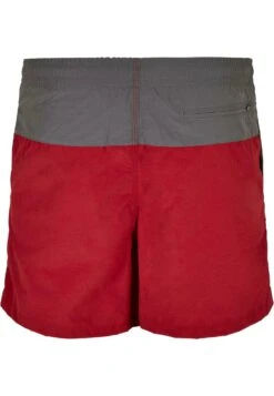 URBAN CLASSICS Block- Zwemshorts - Brickred/Darkshadow -Jack and Jones Verkoopwinkel 2be9770cd4e248aab8f28a81c78de7d4