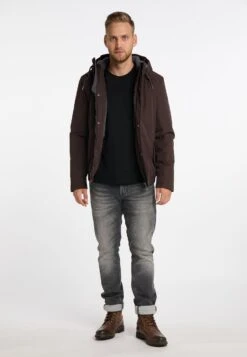 Mimo - Winterjas - Dunkelbraun 8 Mimo - Winterjas - Dunkelbraun -Jack and Jones Verkoopwinkel 2c9ae8dd491948cdbf702a70d09e444a