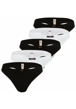 Strings | 5 Stück | Unterwäsche H.I.S Bequem Kn - Slip - Schwarz Weiß -Jack and Jones Verkoopwinkel 2d06788f7faf4188b41224ba7ec751de