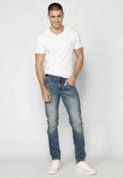 Koroshi Slim Fit Jeans - Azul Med Medium Blue 10 Koroshi Slim Fit Jeans - Azul Med Medium Blue -Jack and Jones Verkoopwinkel 2d3abde517b34d90a7f7716326412638