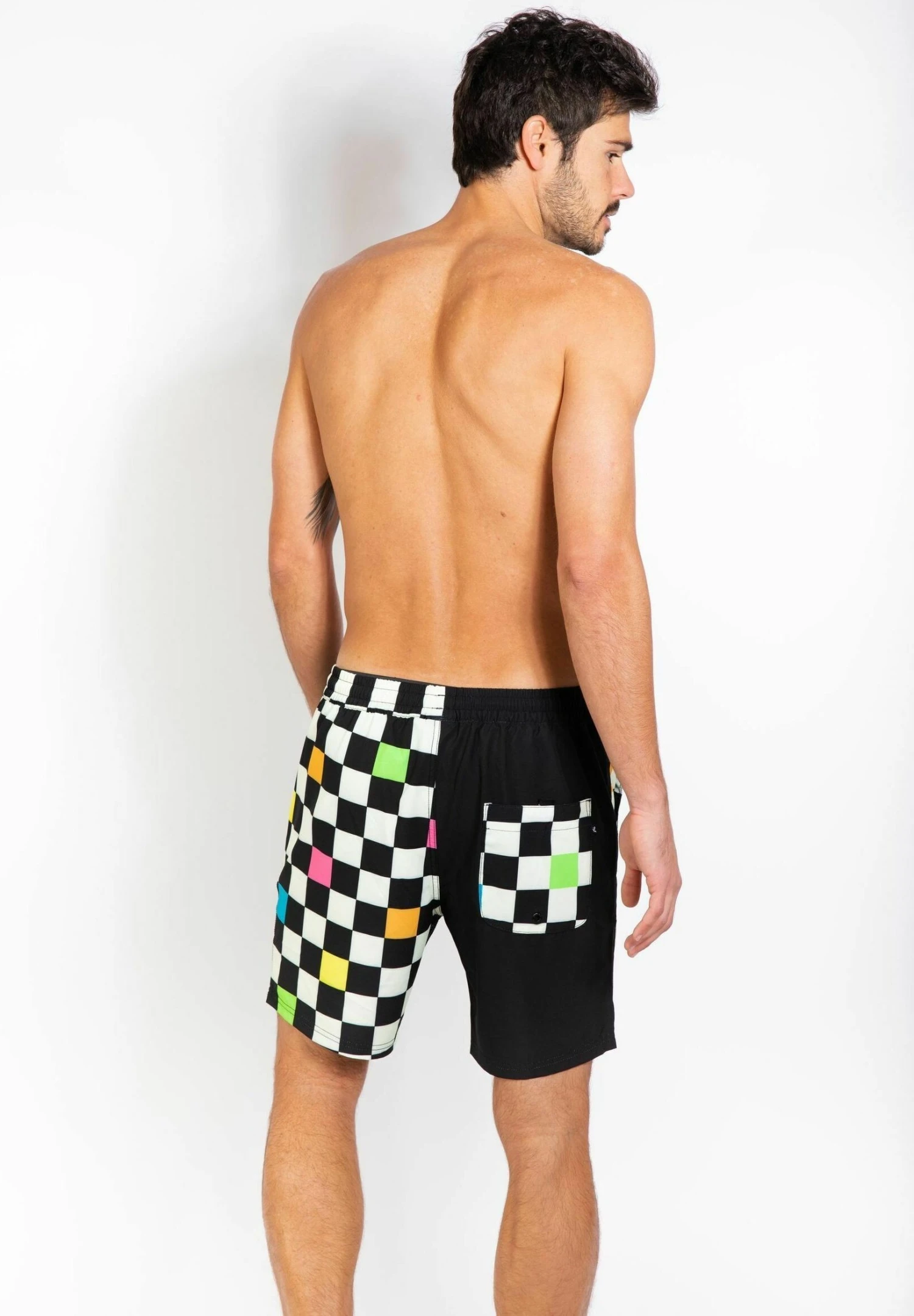 Rusty Checkmate - Zwemshorts - Black 4 Rusty Checkmate - Zwemshorts - Black - Afbeelding 2